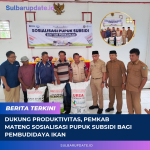 Dukung Produktivitas, Pemkab Mateng Sosialisasi Pupuk Subsidi bagi Pembudidaya Ikan