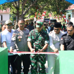 Kadis PUPR Majene Apresiasi TNI AD Bangun Jembatan Perintis Garuda