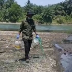 Air Sungai Budong-Budong Menghitam, DLHK Turun Ambil Sampel 