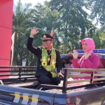 AKP Muhammad Tunru Tinggalkan Mapolres Mateng dengan Pedang Pora