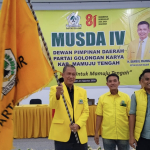 Andi Irwan Pimpin Golkar Mateng, Bidik 9 Kursi DPRD pada 2029