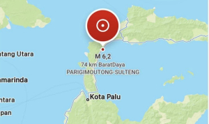 BREAKING NEWS: Gempa M6,2 Guncang Parigi Sulteng, Getaran Terasa hingga Sulbar