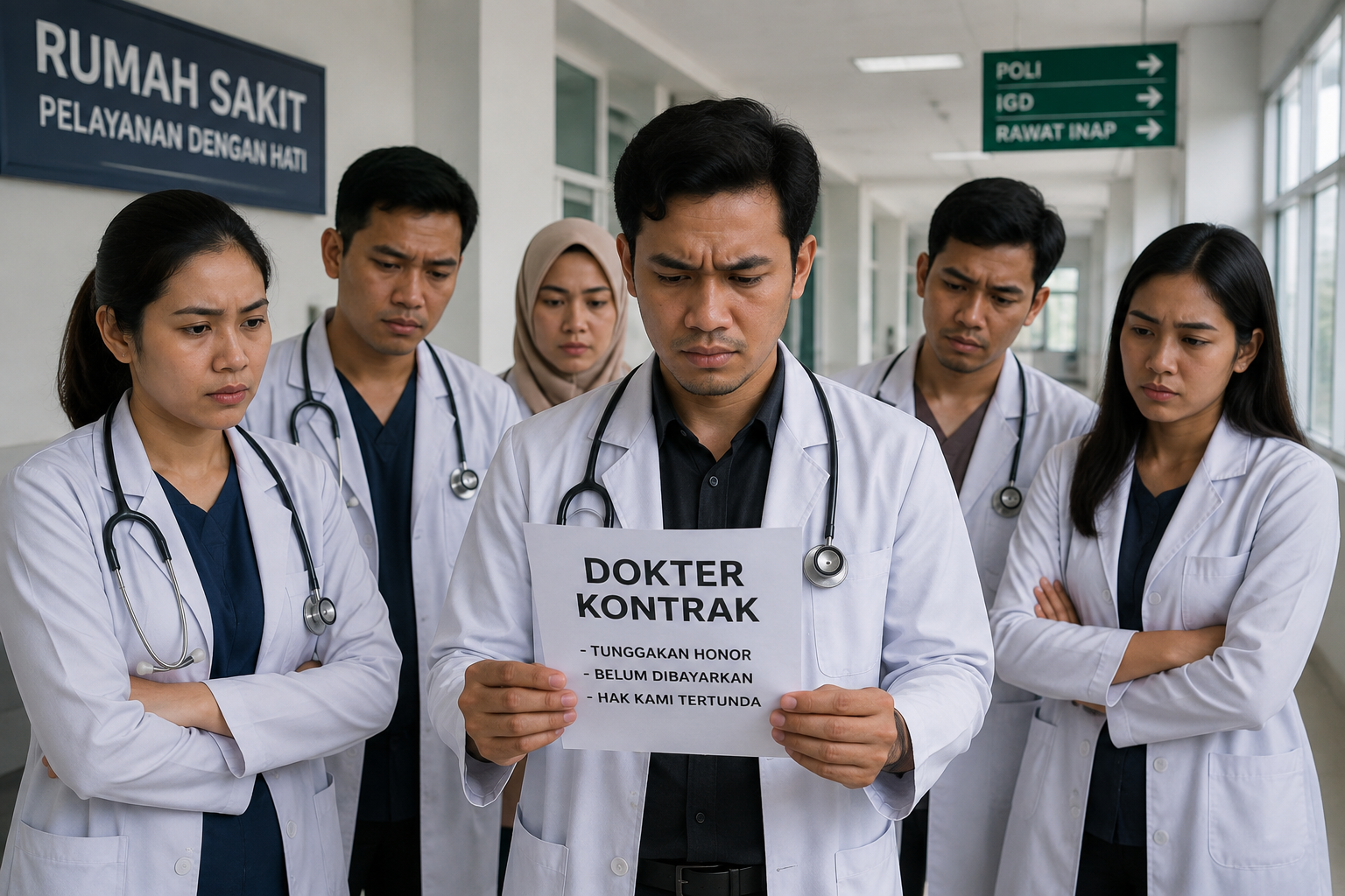 Dokter Mamasa Ungkap Tunggakan Hak Sejak 2024, Pemda Diminta Beri Kepastian