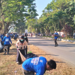 Momentum HUT ke-25, Demokrat Mateng Gelar Aksi Peduli Lingkungan Sekligus Sambut HUT RI