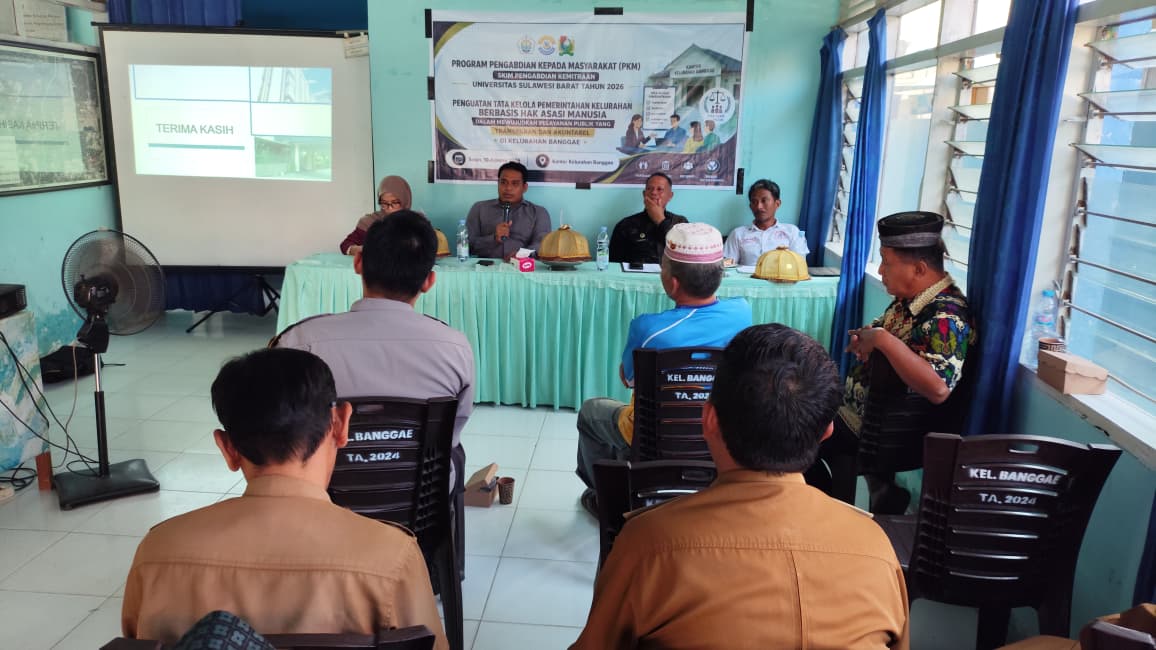 Pelayanan Publik Berbasis HAM Digaungkan di Majene, Warga Rentan Jadi Prioritas