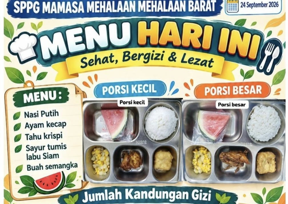 Dari Yayasan Pallawa Lipu Melalui SPPG Mehalaan, 2.081 Penerima Manfaat Nikmati MBG 
