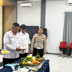 HUT Polantas ke-71, Satlantas Polres Mamuju Tengah Gelar Syukuran
