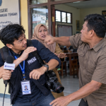 Reporter Tribun Sulbar di Pasangkayu Dipukul Suami Guru di Sekolah, Pelaku Tantang Lapor Polisi