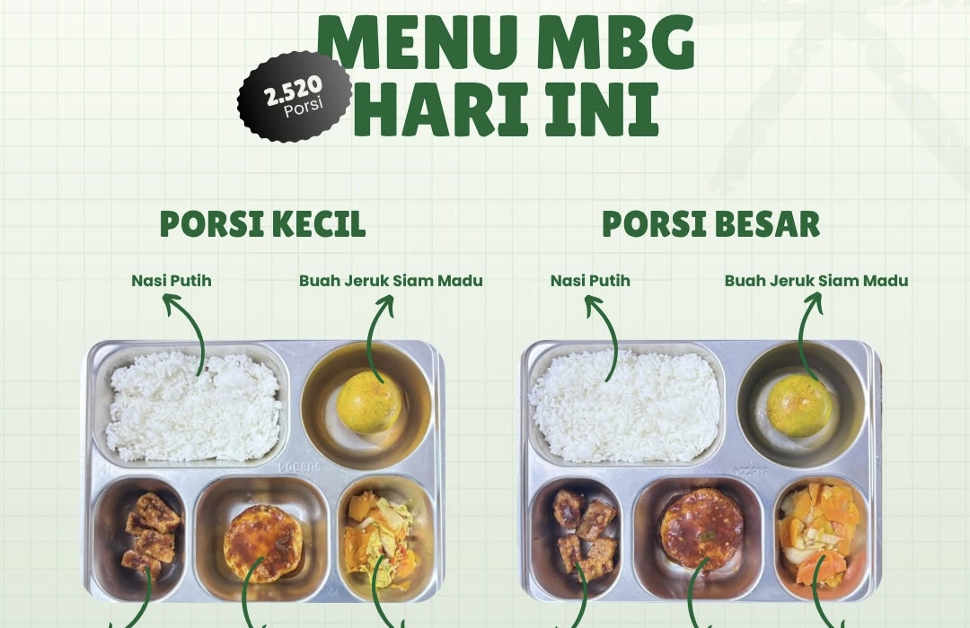 SPPG Mambi Rantebulahan Salurkan MBG ke 2.520 Penerima Manfaat, Ini Menunya!