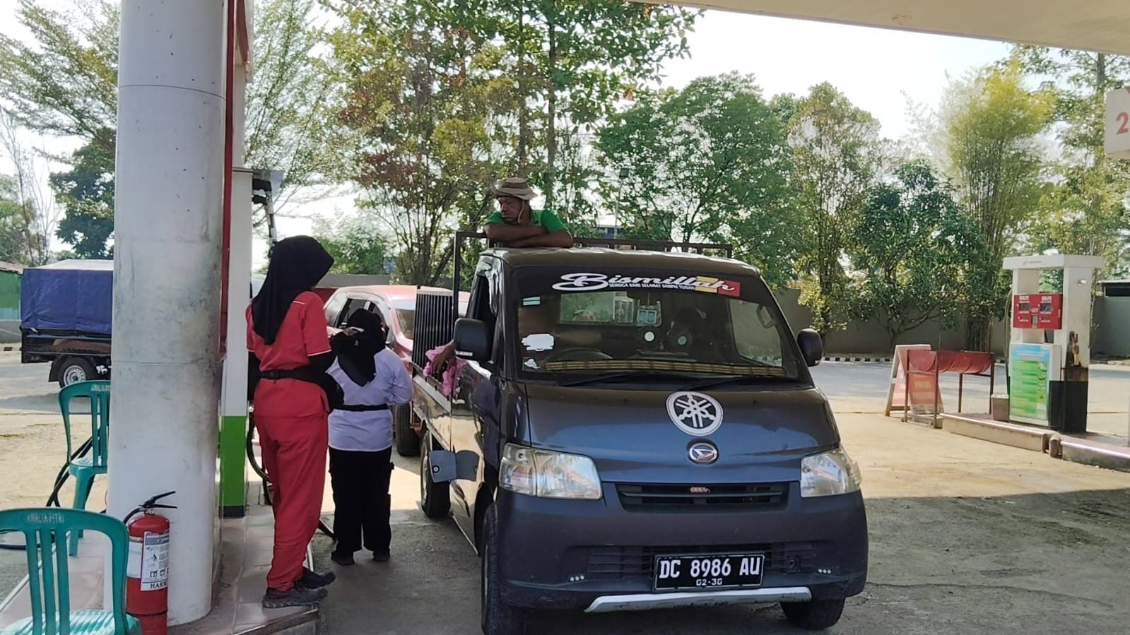 Stok Bio Solar Habis di SPBU Babana, Antrean Kendaraan Sempat Mengular