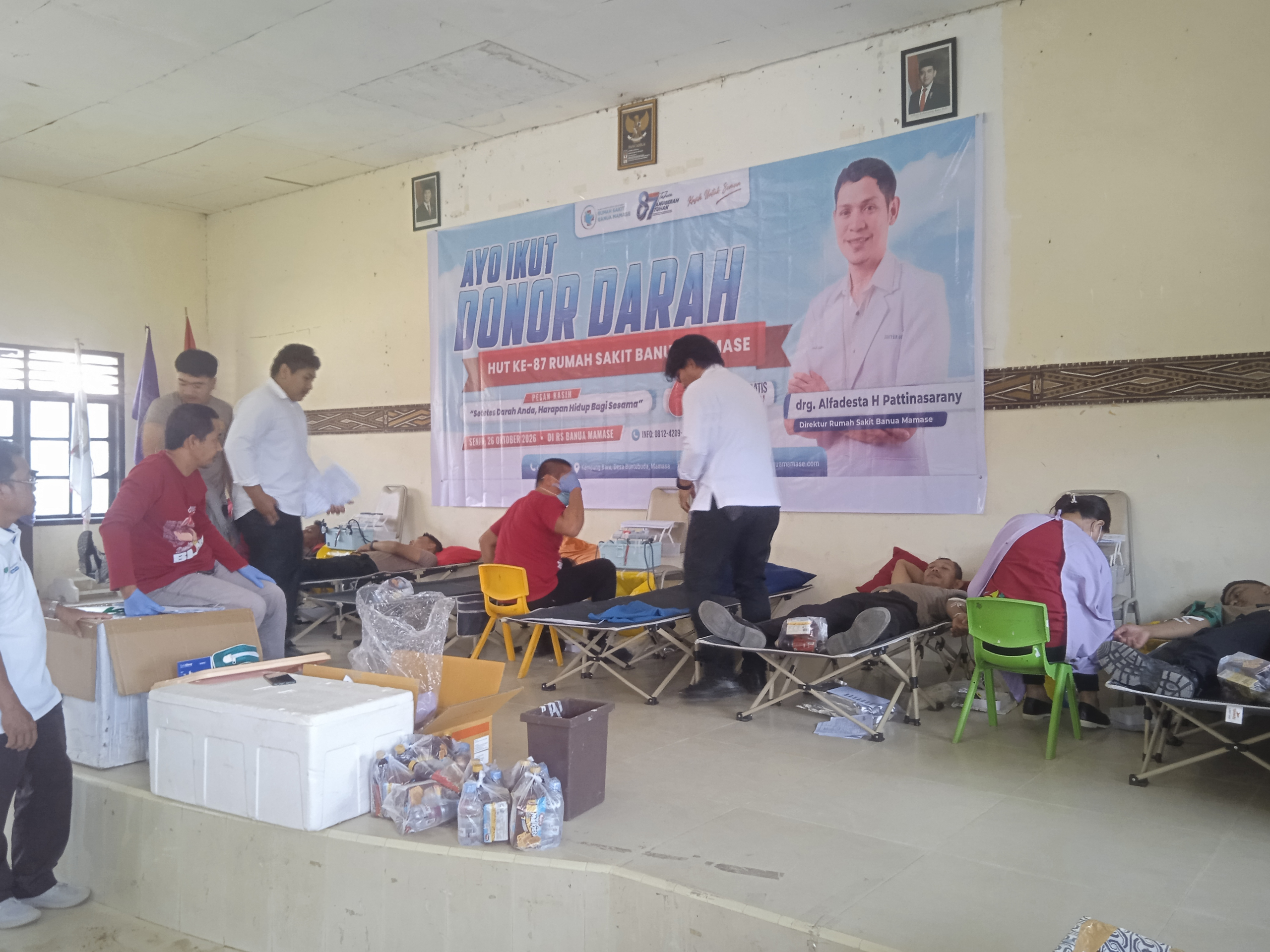 Momentum HUT ke-87, RSBM Gelar Aksi Donor Darah di Mamasa