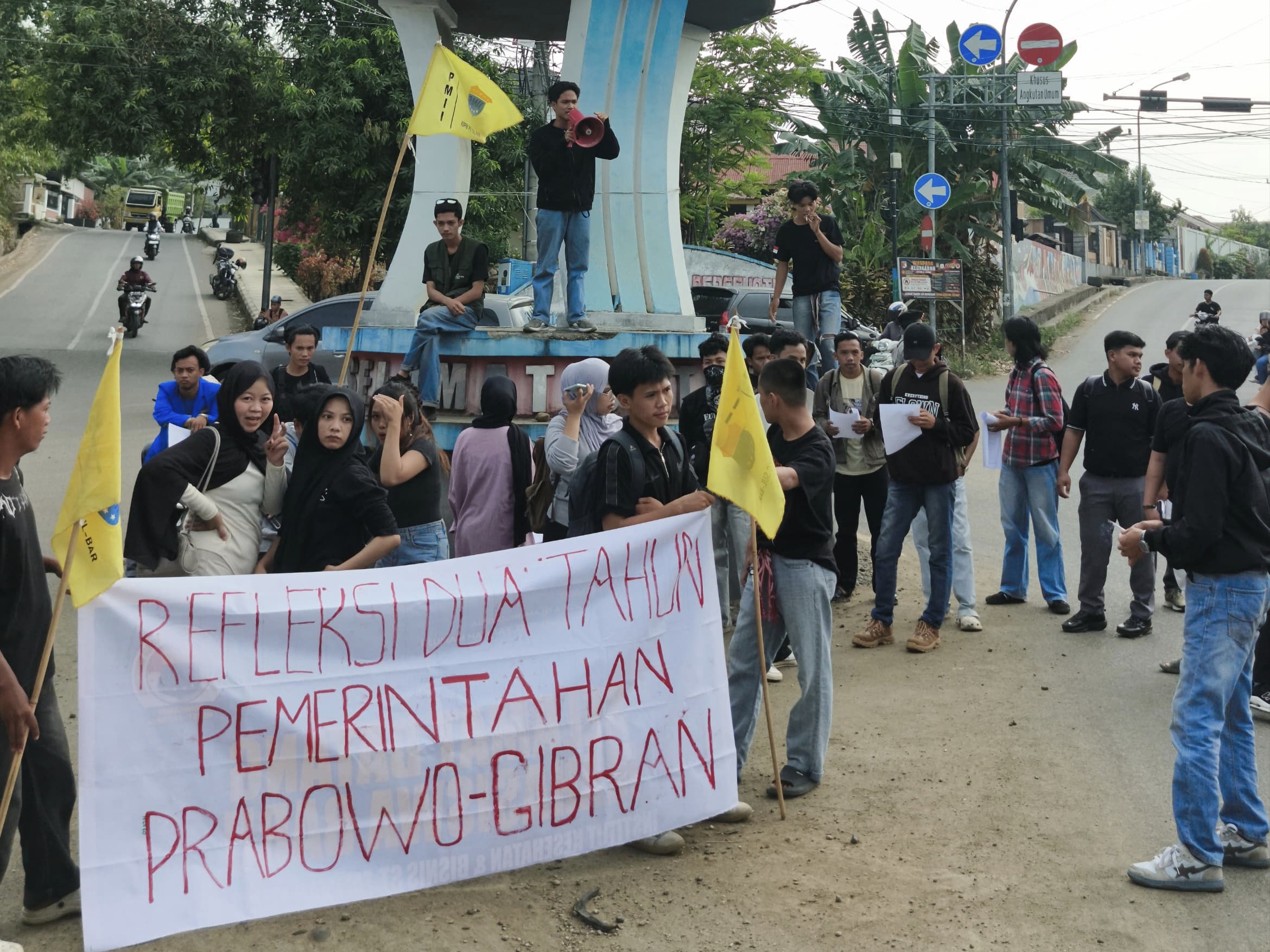 Refleksi 2 Tahun Pemerintahan Prabowo-Gibran, PMII Mamuju Bawa 15 Tuntutan