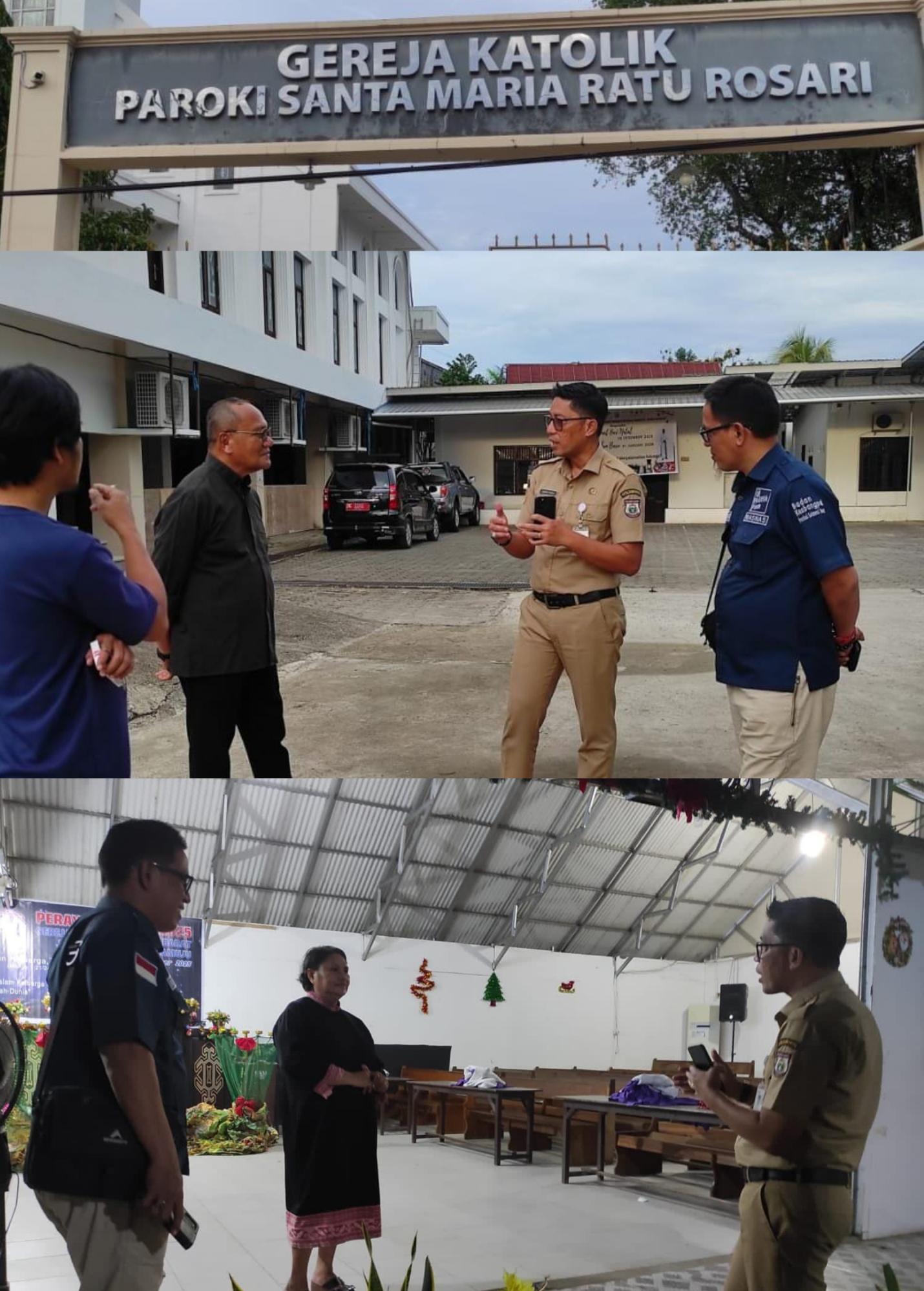 Kesbangpol Sulbar Pantau Kesiapan Gereja Jelang Natal 2025 dan Tahun Baru 2026