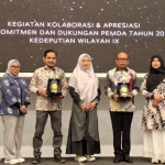 Perkuat Kolaborasi JKN, BPKPD Sulbar Hadiri Forum Evaluasi dan Terima Penghargaan