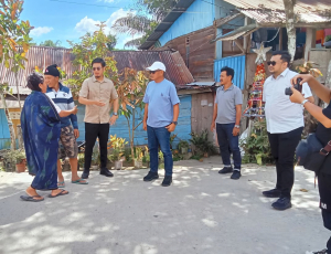 Andri Prayoga Putra Singkarru, Sambangi Korban Kebakaran di Tandukkalua