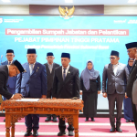 Resmi Dilantik Gubernur, Ini Daftar Lengkap 10 Pejabat Eselon II Pemprov Sulbar