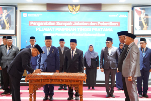 Resmi Dilantik Gubernur, Ini Daftar Lengkap 10 Pejabat Eselon II Pemprov Sulbar