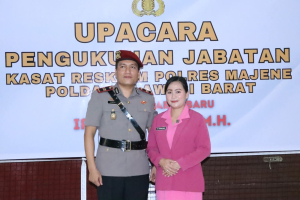 Iptu Fredy Nahkodai Satreskrim Polres Majene