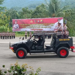 Kapolda Sulbar Pimpin Upacara Penutupan Pendidikan Bintara Baru