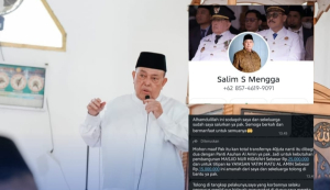 WASPADA! Penipuan Catut Nama Wagub Sulbar Modus Bantuan Masjid