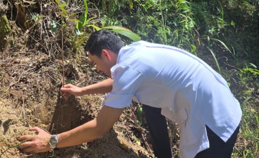 Sinergi Ekologi dan Kemanusiaan, Arwin Rahman Hadiri Bakti Sosial GMKI di Pelosok Mamasa