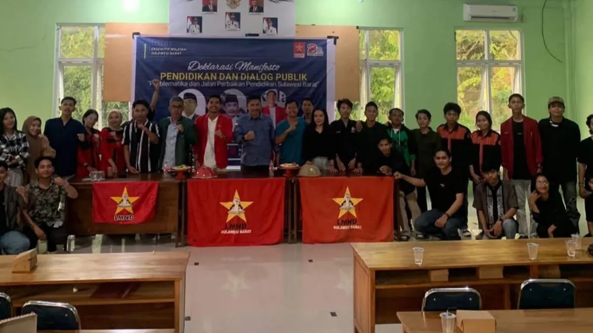 LMND Sulbar Menolak Wacana Polri di Bawah Kementerian