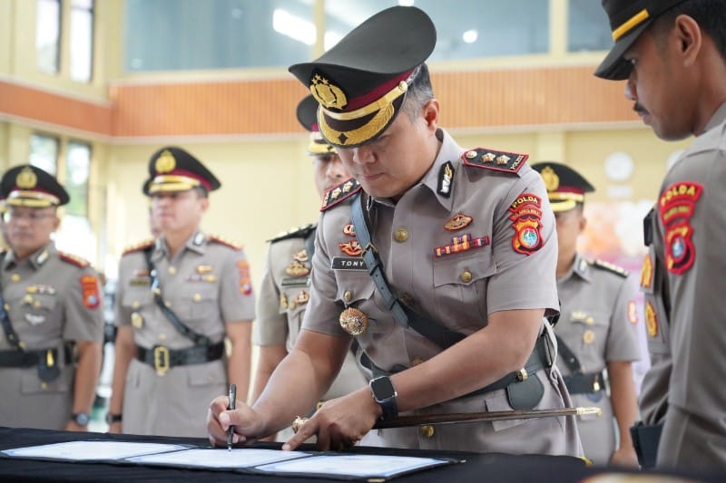 AKBP Ariantony Resmi Nahkodai Polres Mamasa