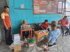 Adaptif dan Profesional, UPTD Samsat Polman Ikuti Webinar Layanan Kepegawaian BKPSDM Sulbar