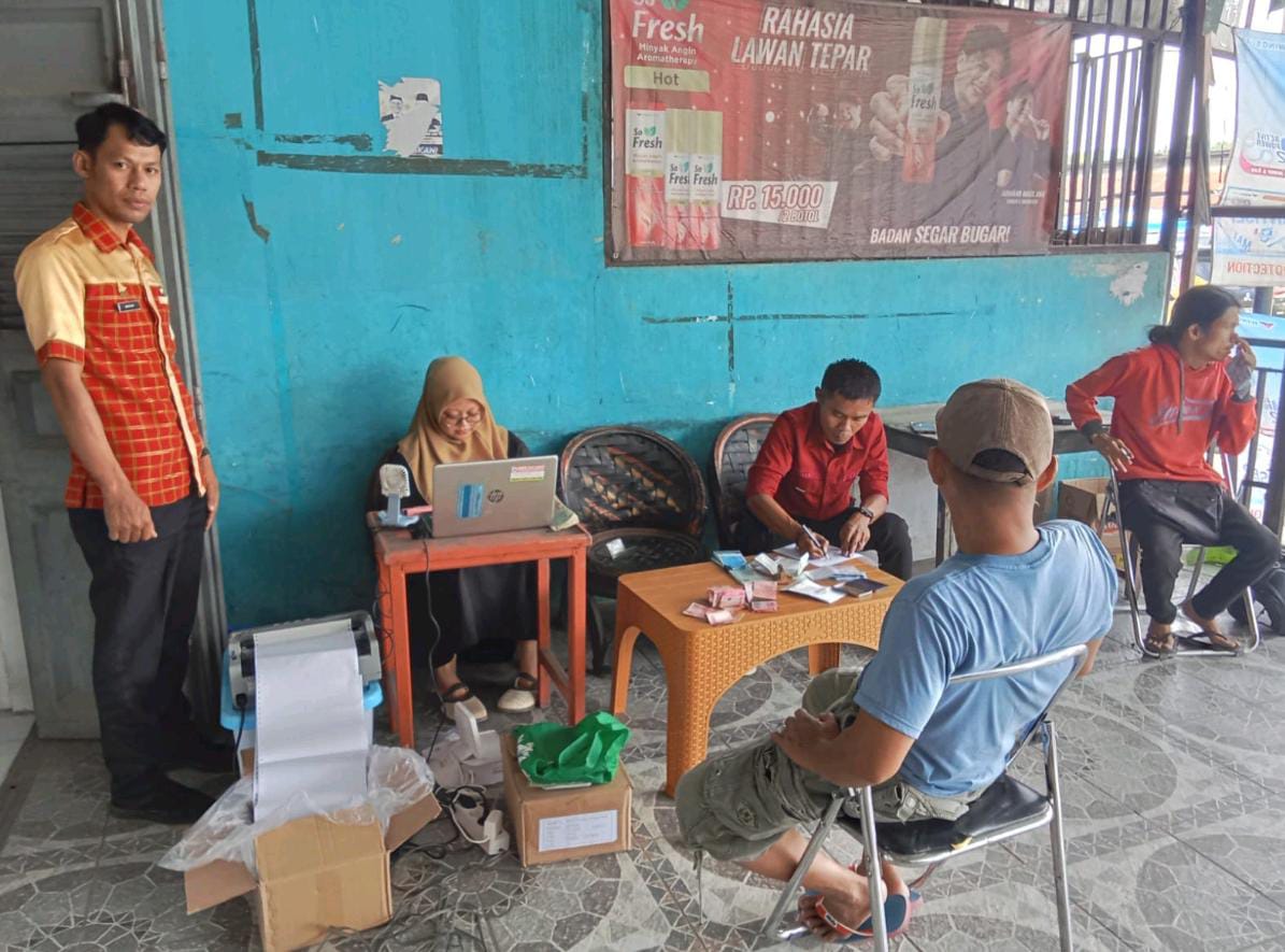 Adaptif dan Profesional, UPTD Samsat Polman Ikuti Webinar Layanan Kepegawaian BKPSDM Sulbar