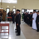 Lantik 91 Kepsek, Bupati Mamasa: Jangan ada Operator Rangkap Jabatan
