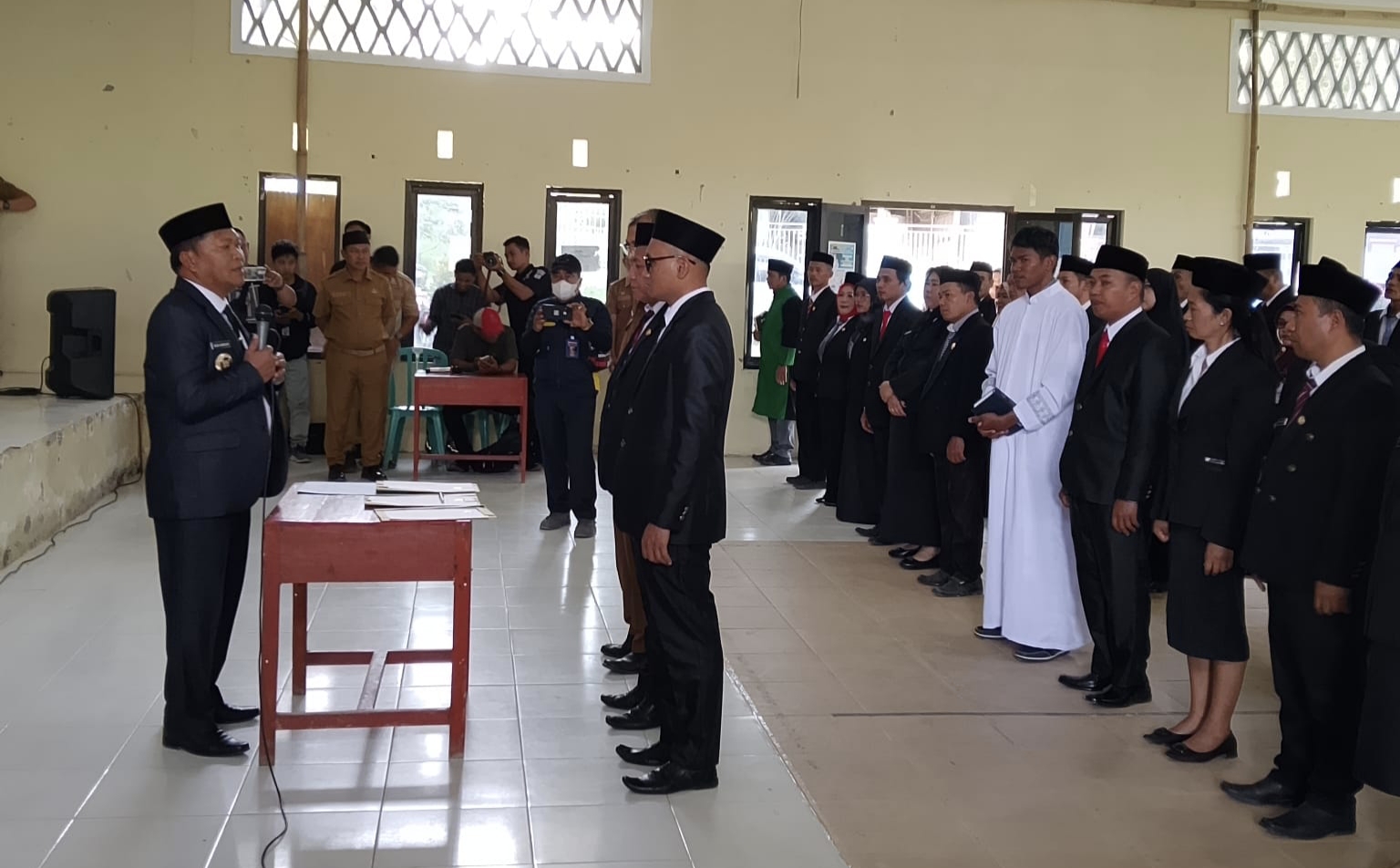 Lantik 91 Kepsek, Bupati Mamasa: Jangan ada Operator Rangkap Jabatan