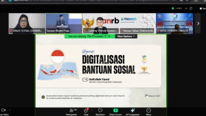 Kadinsos P3A dan PMD Sulbar Ikuti Rakor Perluasan Piloting Digitalisasi Bantuan Sosial