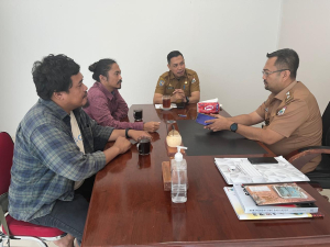 Dispoparekraf Sulbar Terima Audiensi Media Bahas Pola Promosi Pariwisata melalui Digitalisasi