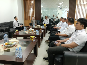 Ketua DPRD Sulbar Terima LHP BPK Bidang Ketahanan Pangan