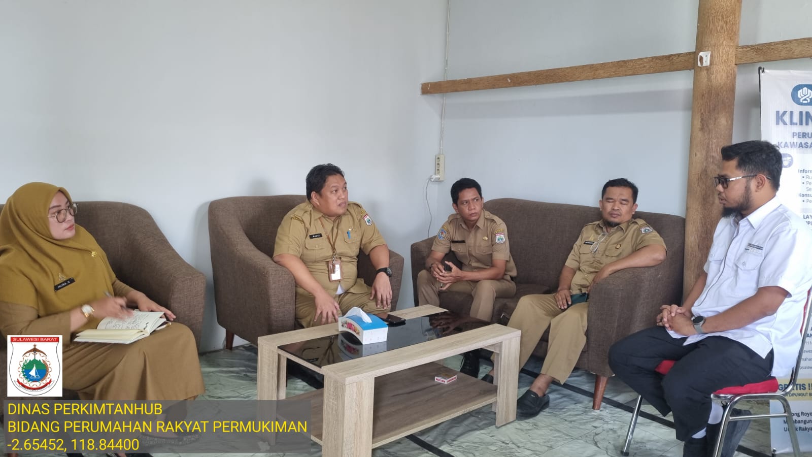 Disperkimtanhub Sulbar Sinkronkan Data RTLH dan BSPS