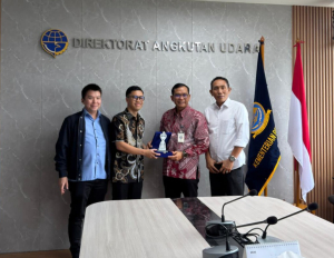 Realisasi Penerbangan Mamuju–Jakarta, Pemprov dan HIPMI Sulbar Audiensi ke Kemenhub RI