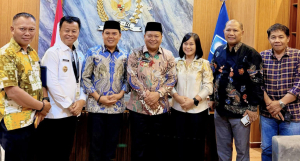 Bupati dan Wabup Mamasa Temui Anggota DPR RI di Senayan