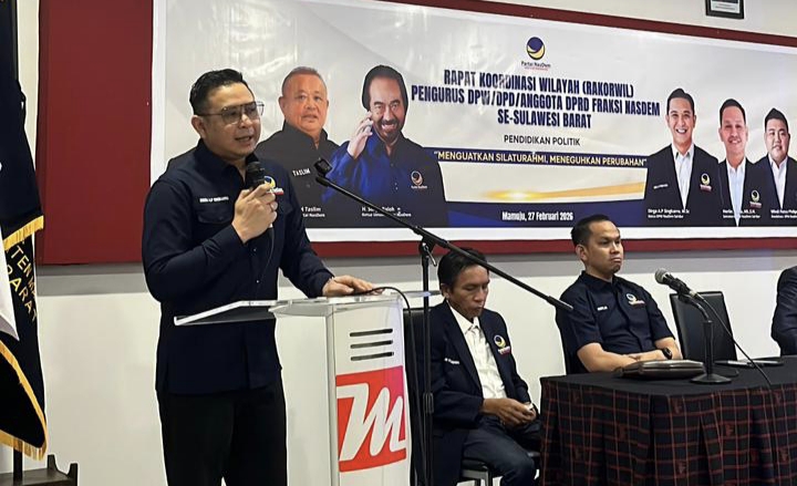 NasDem Sulbar Gelar Rakorwil, Perkuat Struktur dan Fraksi, hingga Santuni Anak Yatim