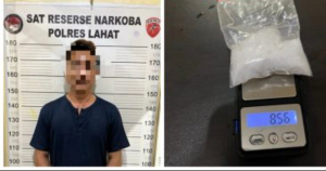 Polres Lahat Ringkus Pelaku Pelempar Narkoba ke Lapas