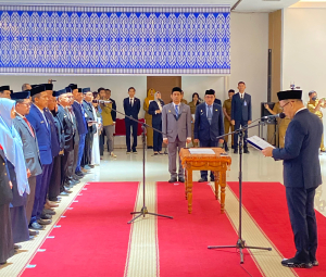 Dilantik Gubernur SDK, Kain Awali Kepemimpinan dengan Konsolidasi Internal DPMPTSP