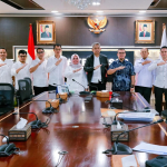 Perkuat Sinergi Pusat-Daerah, Bupati Mamuju Tengah Temui Wamenos
