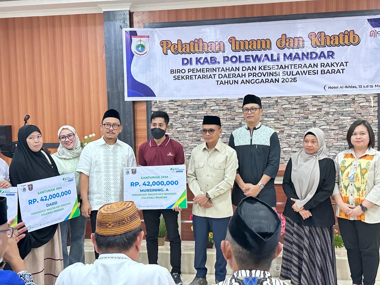 Pemkesra Pemprov Sulbar Laksanakan Pelatihan Imam dan Khatib di Polman