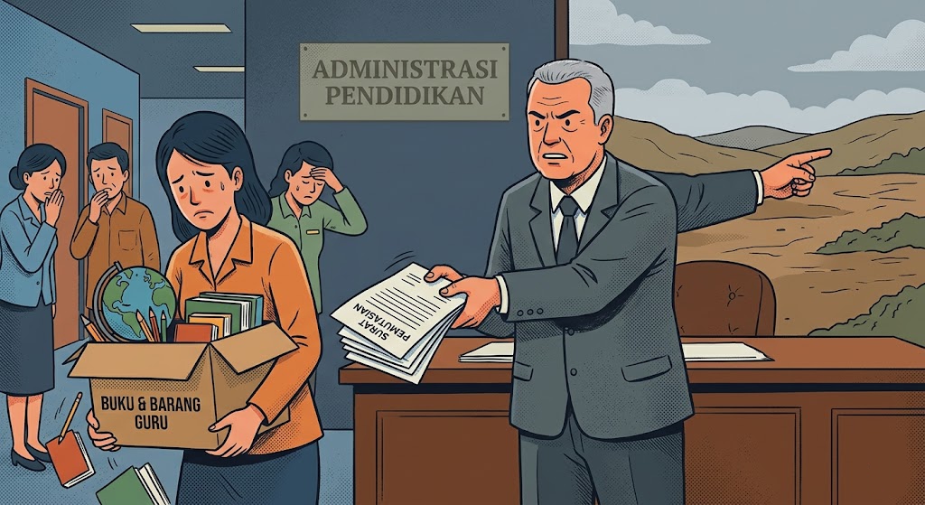 Oknum Kepala SDN 002 Aralle Diduga Mutasi Guru Secara Sepihak, Korban: Saya Dirugikan