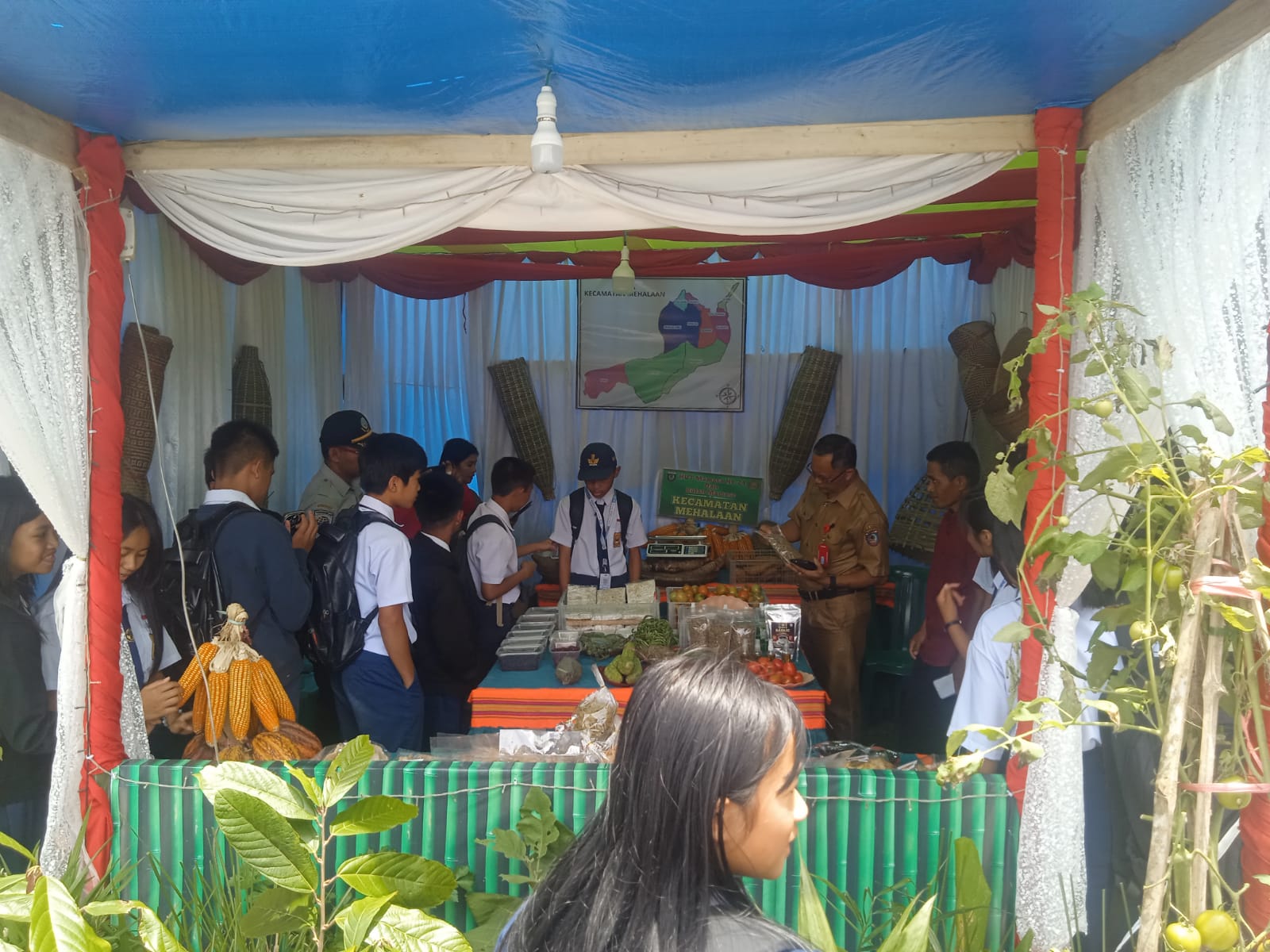 Siswa SMPN 1 Mamasa Eksplorasi Budaya di Pameran Bulan Mamase
