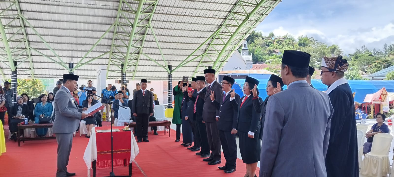 Bupati Mamasa Resmi Lantik 8 Pejabat Eselon II