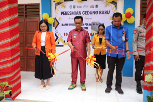 Wakil Bupati Mamasa Resmikan Gedung Baru SDN 002