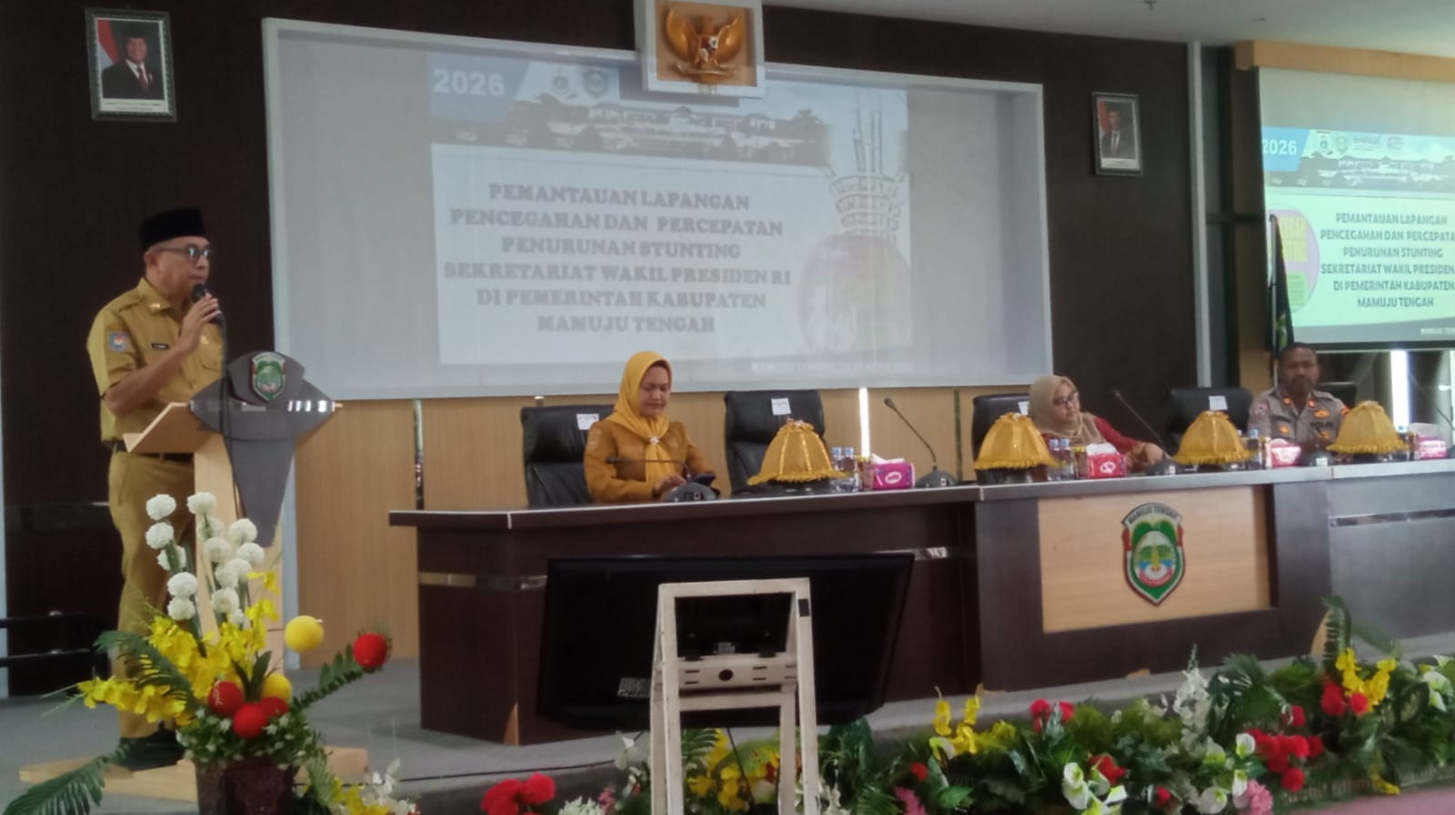 Tim Setwapres Tinjau Penanganan Stunting di Mamuju Tengah