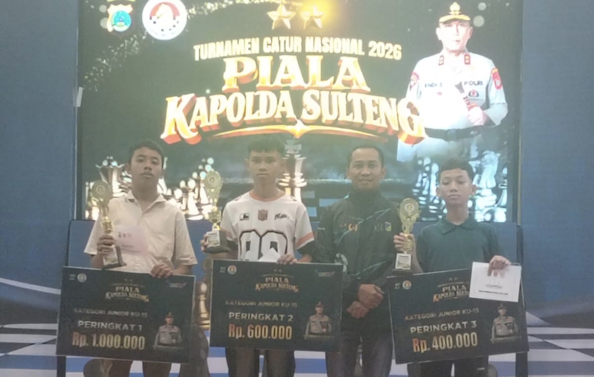 Mengenal Dafa, Sang Penakluk Papan Catur dari Mateng, Raih Medali Emas di Palu