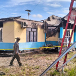 Begini Kronologi dan Penyebab Kantor Desa Tabolang Mamuju Tengah Terbakar