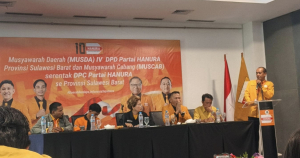 David Bambalayuk Nakhodai Hanura Mamasa 2025-2030, Targetkan Kemenangan di Pemilu 2029
